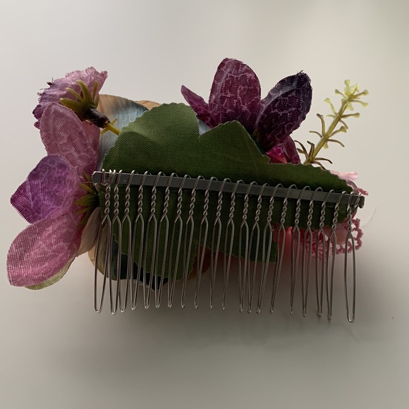New fashion head comb. Artificial flower hair accessories. - Picture 4 of 6